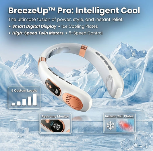 BreezeUp™ Portable Neck Fan